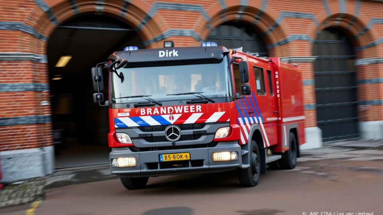 Honderd woningen geëvacueerd na grote brand in Amsterdam‑Nieuw‑West